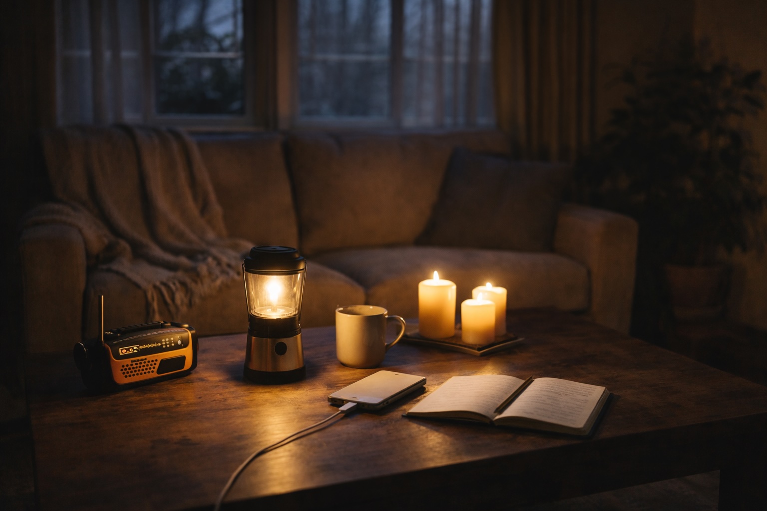 Calm operation during power outages