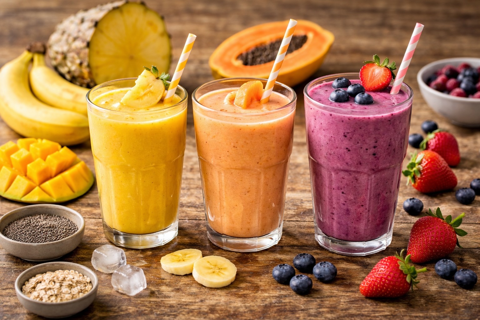 Whole Fruit Smoothies