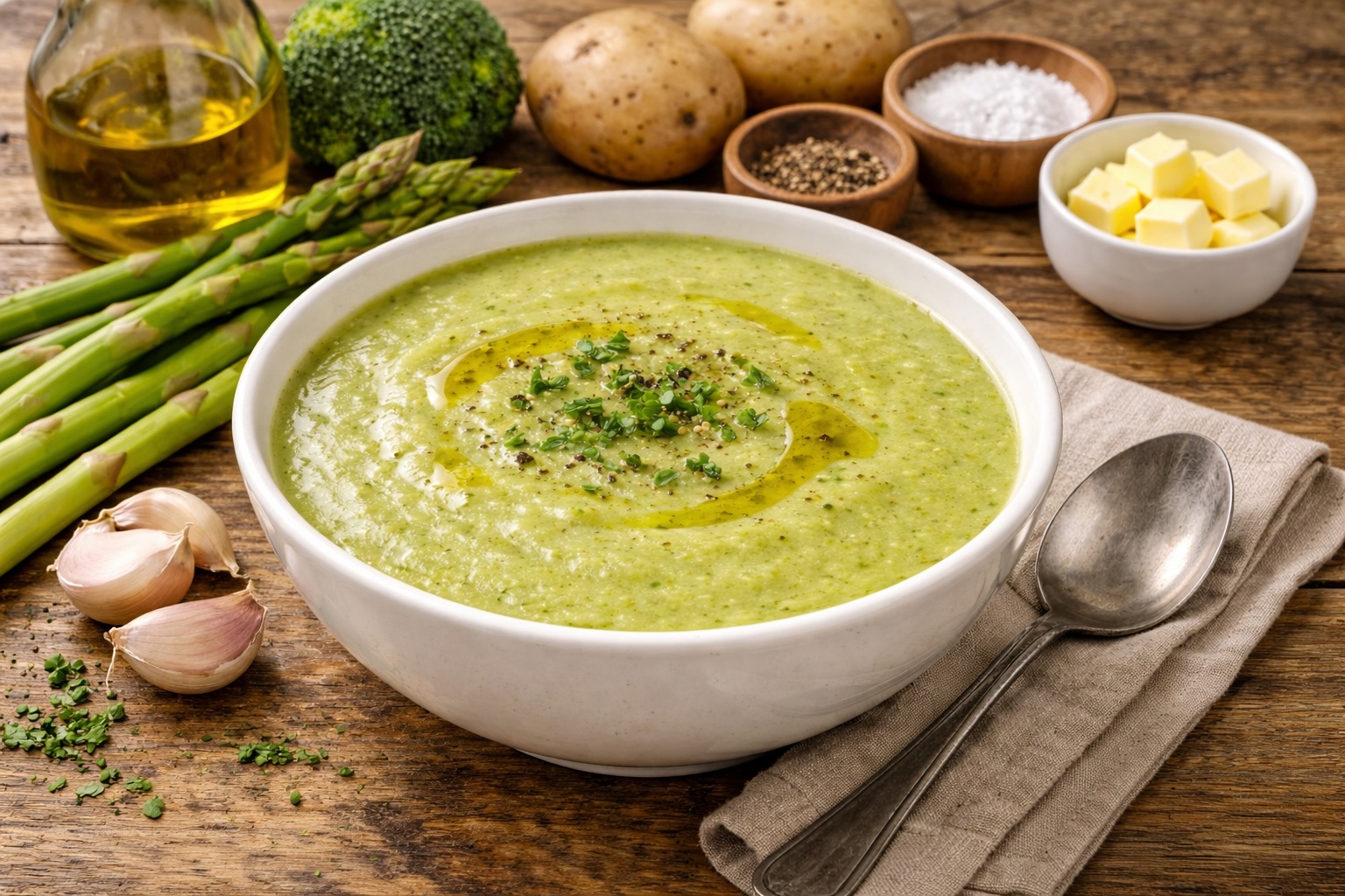 Blended Vegetable Soup