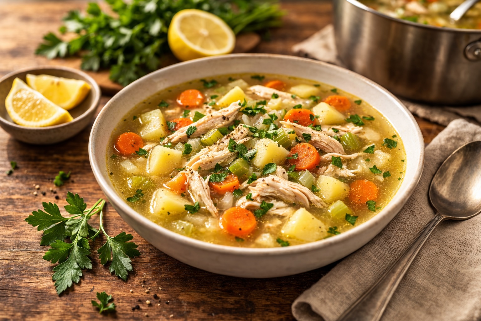 Classic Homemade Chicken Soup