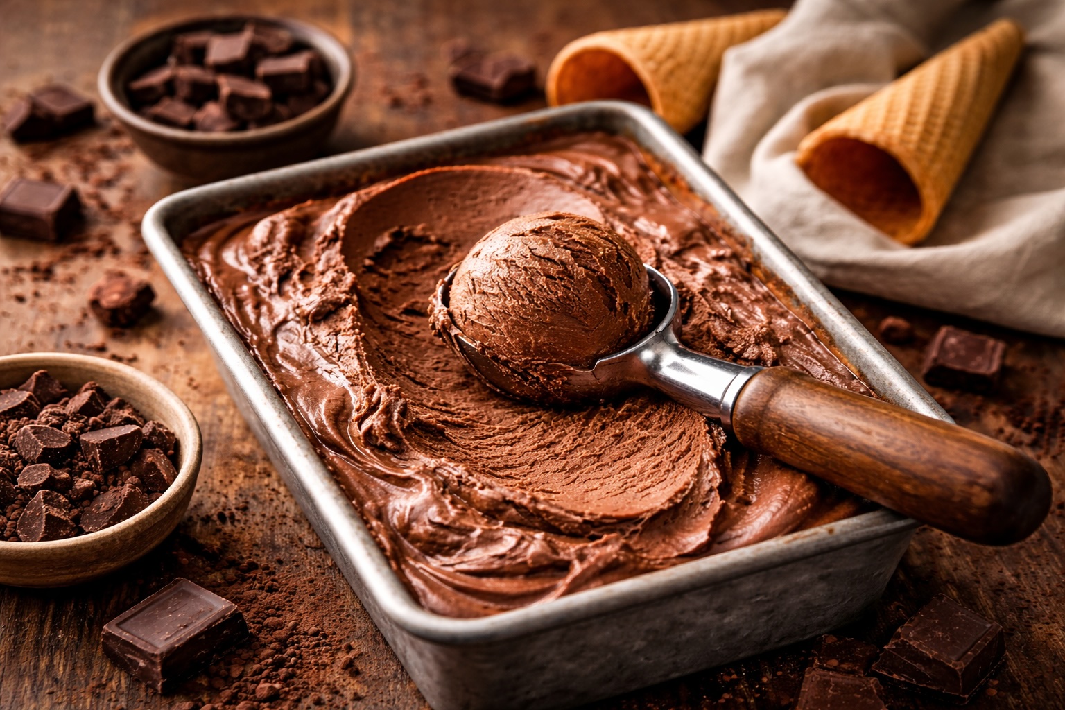 Dark Chocolate Ice Cream