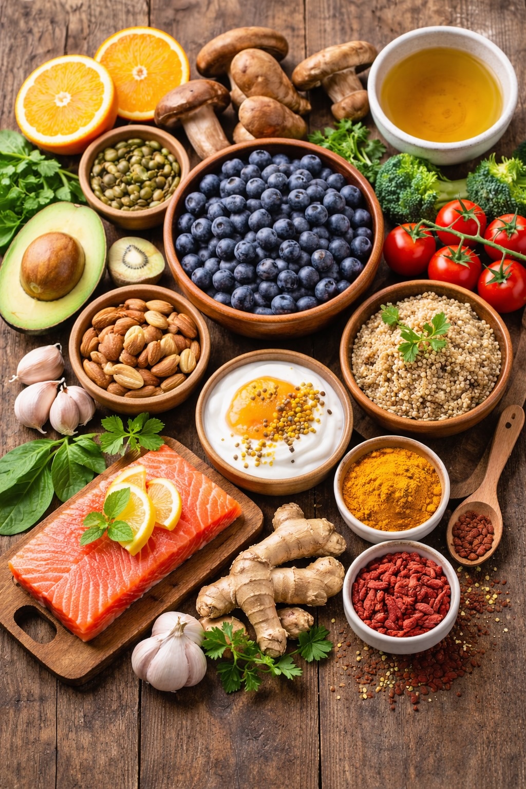 Superfoods for energy and immunity